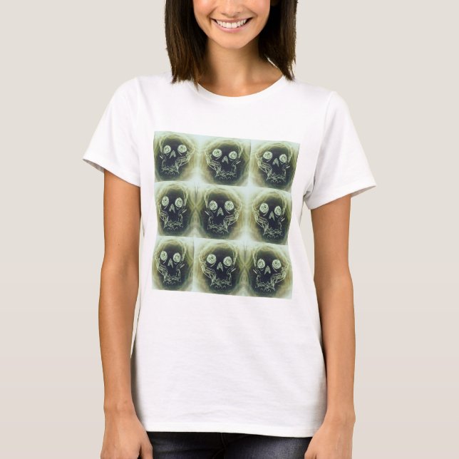 yaie yaei Skull 666 T-Shirt (Vorderseite)