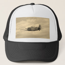 Yak 11 im Flug Truckerkappe