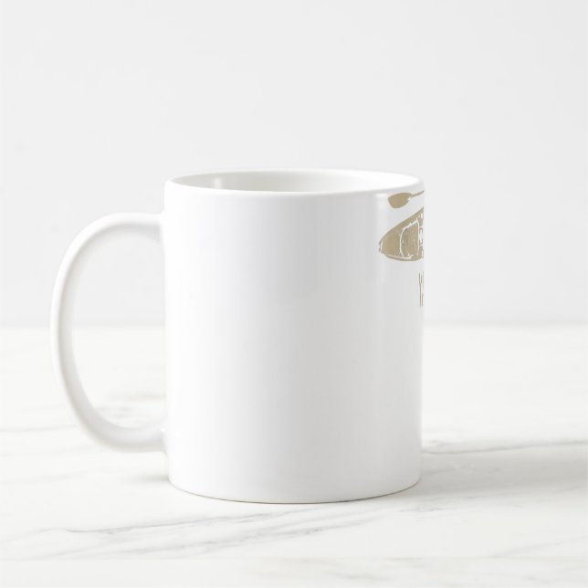 Yak Life Kayak Life Kajak und Paddeln Kaffeetasse (Links)