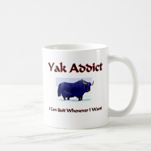 Yak-Süchtiger Kaffeetasse