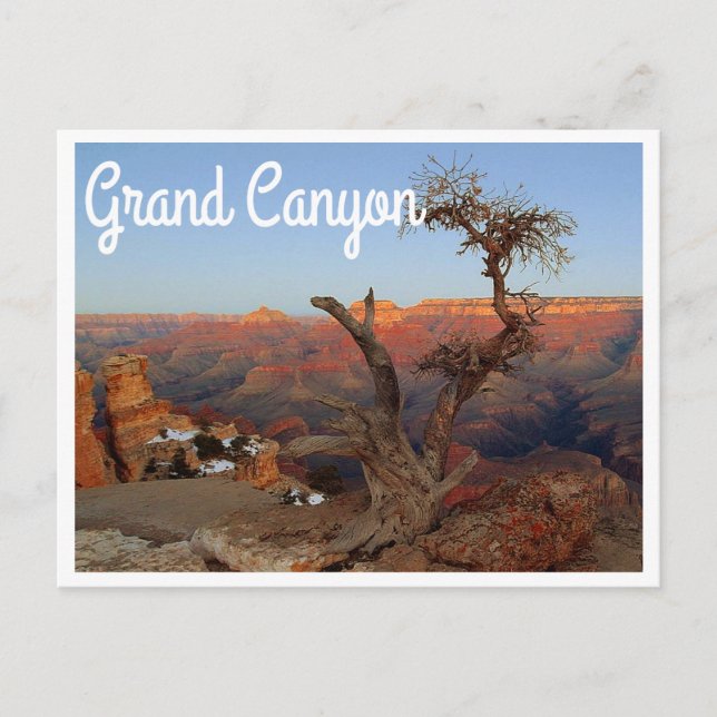 Yaki Point, Grand Canyon Arizona Postkarte (Vorderseite)