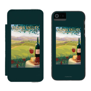 Yakima Tal, WashingtonWine Land Incipio Watson™ iPhone 5 Geldbörsen Hülle