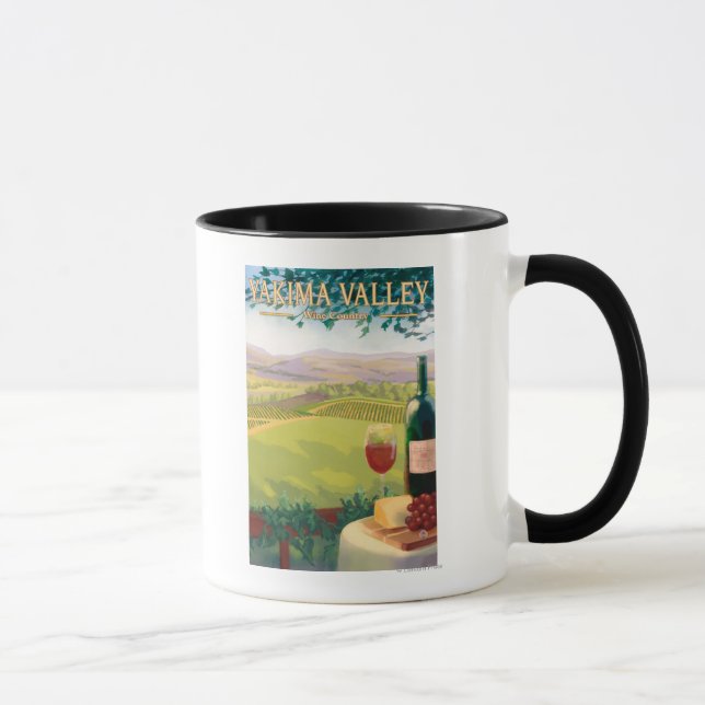 Yakima Valley, Washington Weinland Tasse (Rechts)