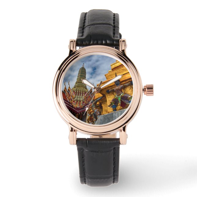 Yaksha in Wat Phra Kaeo Armbanduhr (Vorderseite)