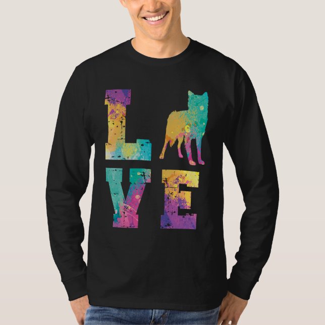 Yakutskaya Laika Love T-Shirt (Vorderseite)