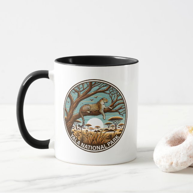 Yala Nationalpark Sri Lanka Tasse (Mit Donut)