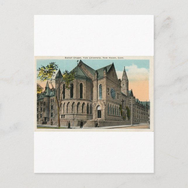 Yale Battell Chapel Postkarte (Vorderseite)