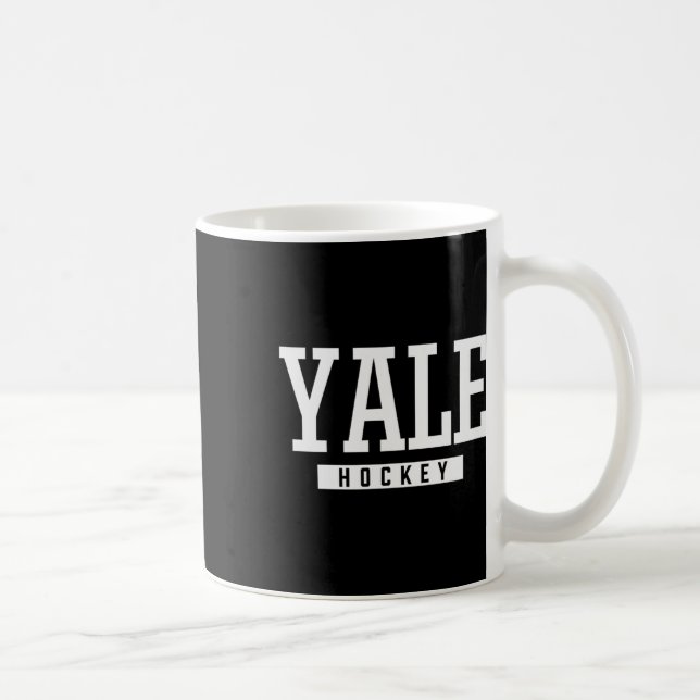 Yale High School Hockey  Kaffeetasse (Rechts)