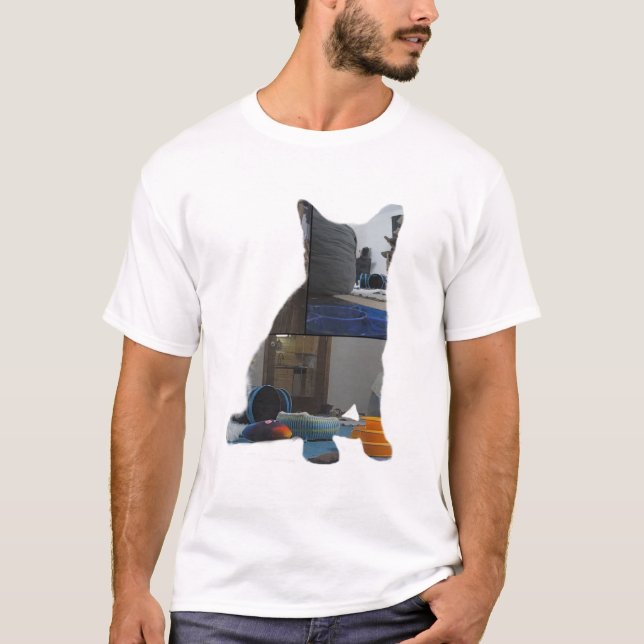 Yale-Silhouette-Strom-Gefangennahmen-T - Shirt (Vorderseite)
