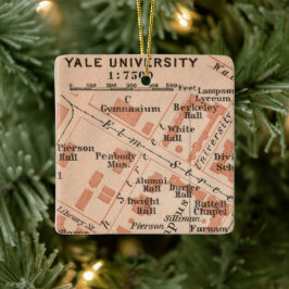 Yale University Kartenornament Keramikornament