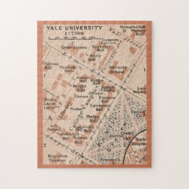 Yale University Map 11x14 