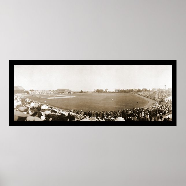 Yale vs. Princeton Baseball Foto 1904 Poster (Vorne)