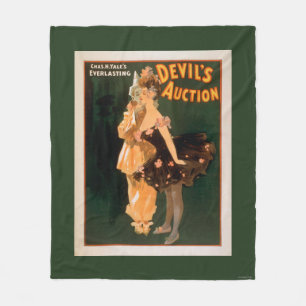 Yales ewige Teufelsauktionsspiel Fleecedecke