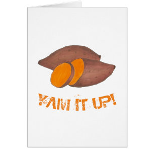 YAM IT UP Orange Sweet Potato Funny Feinschmecker