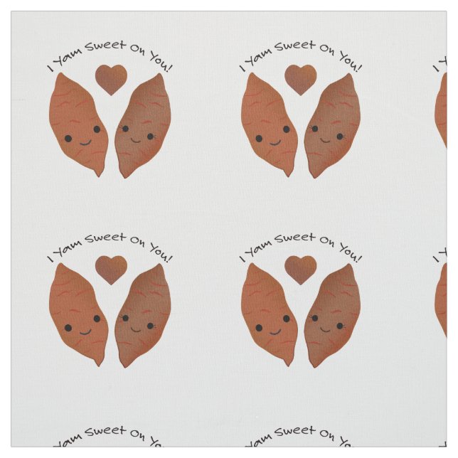 Yam Sweet on You Sweet Potato Stoff (Muster)