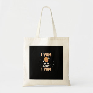Yam Was ich Yam Funny Potato Pub Erntedank Tragetasche