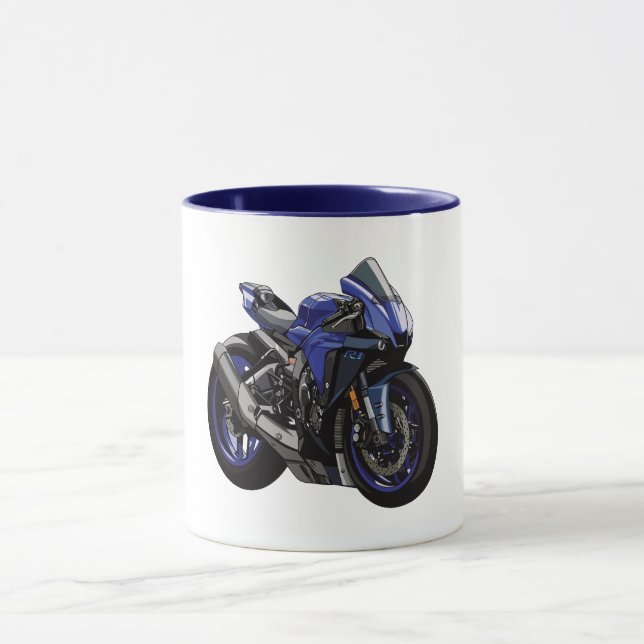 Yamaha R1 cute style Tasse (Zentrum)