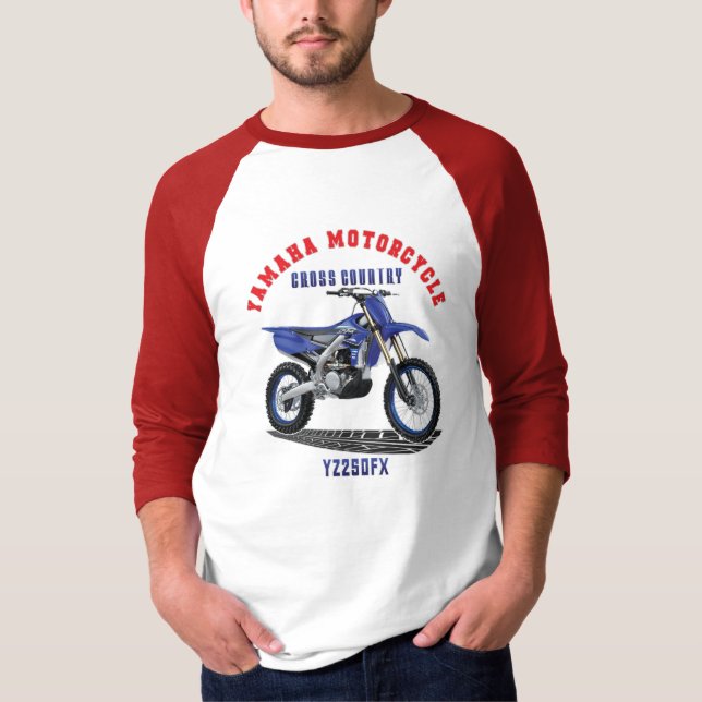 YAMAHA YZ250FX Custom Designer T - Shirt (Vorderseite)