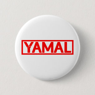 Yamal Briefmarke Button
