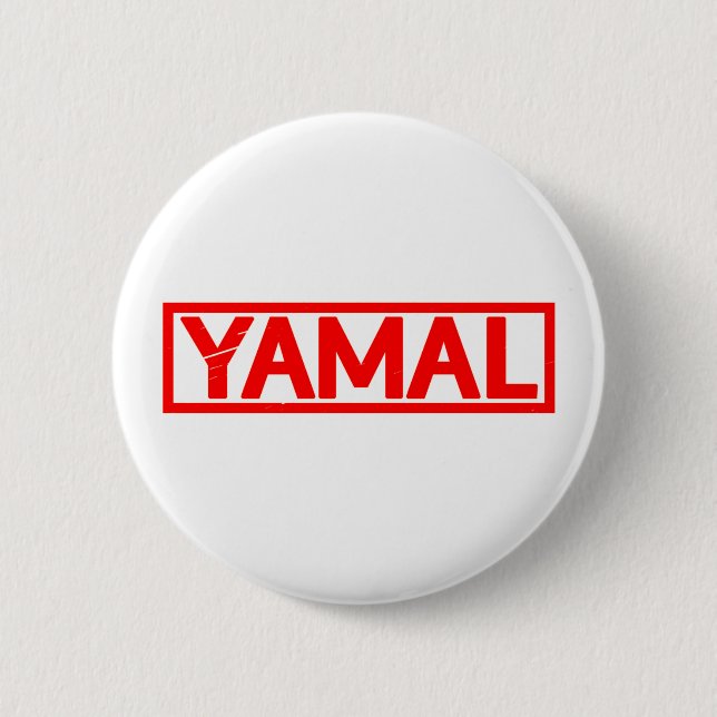 Yamal Briefmarke Button (Vorderseite)