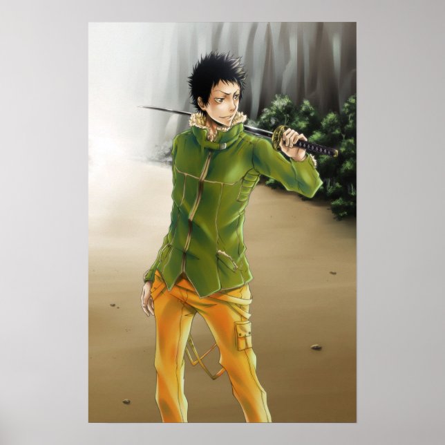 Yamamoto Takeshi-Poster Poster (Vorne)