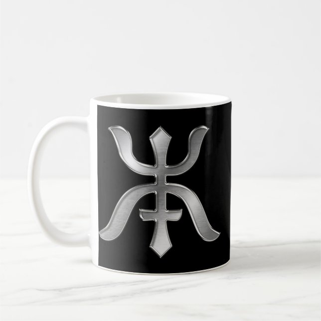 Yamamoto Wappen Silver Chrome Kaffeetasse (Links)