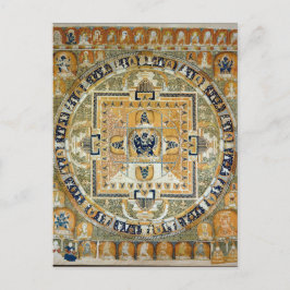 Yamantaka Vajrabhairava Tibetan Deity Mandala Postkarte