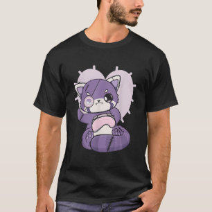 Yami Kawaii Roter Panda-Gamer Hera Otaku Anime Nug T-Shirt