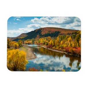 Yampa River im Herbst Magnet