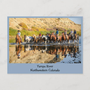 Yampa River - Westliche Reise Postkarte