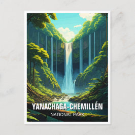 Yanachaga-Chemillén-Nationalpark Peru Postkarte