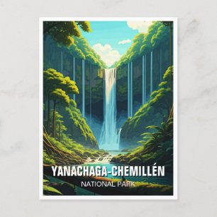 Yanachaga-Chemillén-Nationalpark Peru Postkarte