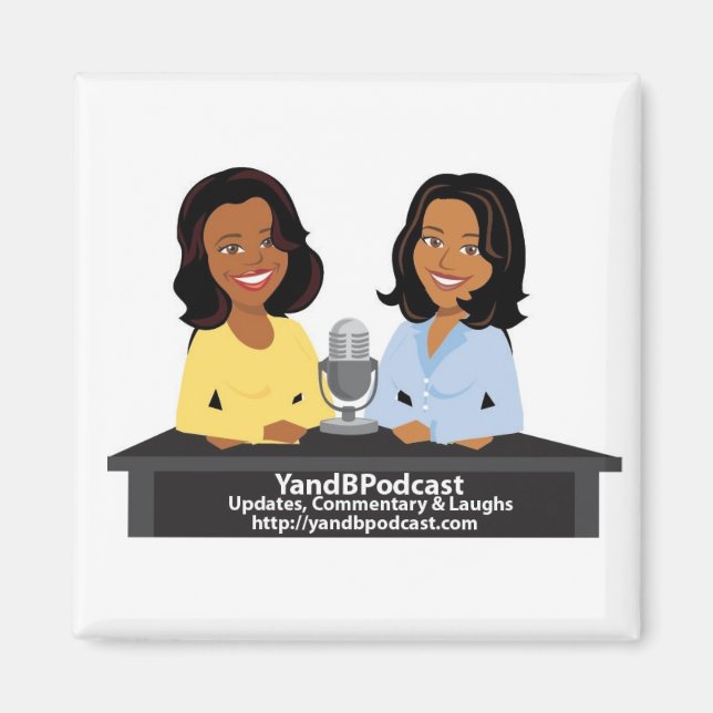 YandBPodcast Magnet (Devant)