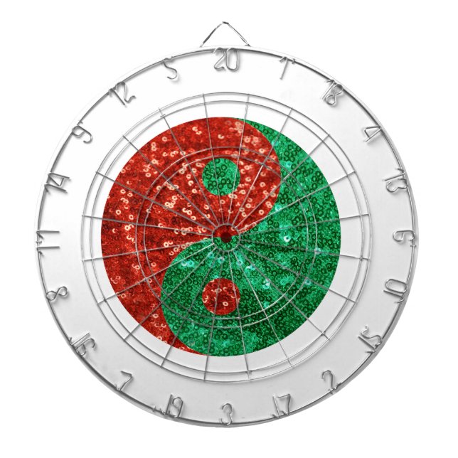 Yang Dartscheibe (vorne)