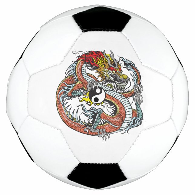 Yang-Drache Fußball (Vorderseite)