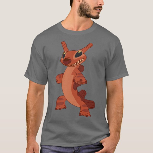 Yang-Experiment 502 und Stitch T-Shirt (Vorderseite)