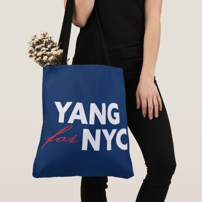 Yang für die Unterstützung der Bürgermeisterwahlen Tasche (Von Nahem)