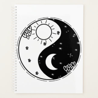 Yang mit Sonne und Mond Planer