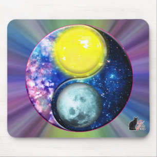 Yang-Yin / Sonne-Mond Mousepad