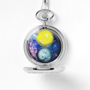 Yang-Yin / Sun-Moon Armbanduhr