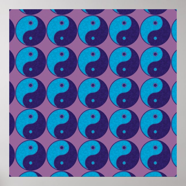 Yang-Zen-Symbol Poster (Vorne)