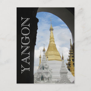 Yangon Postkarte