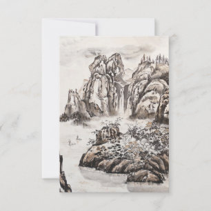 Yangze River mit Wasserfall