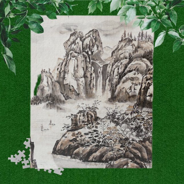 Yangze River mit Wasserfall (Von Creator hochgeladen)