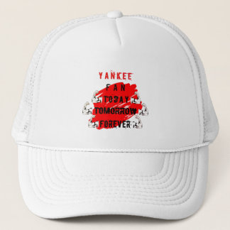 Yankee Fan heute morgen für immer T-Shirt Truckerkappe