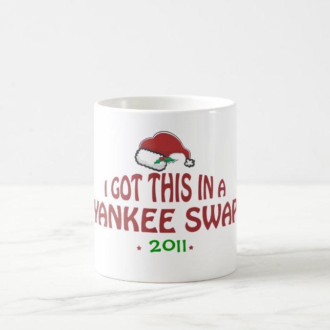 Yankee Swap-Geschenk Kaffeetasse (Mittel)