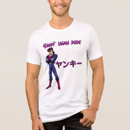 Yankī Sigma Dude Tri-Blend Shirt