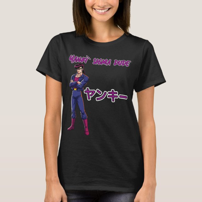 Yankī Sigma Typ  T-Shirt (Vorderseite)