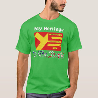 Yankton Sioux Nation Stammesflagge mein Erbe wir d T-Shirt