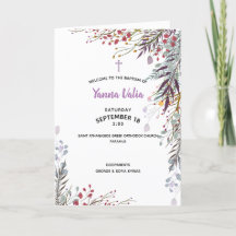 Yanna Kirche-Taufe Programm